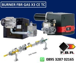 BURNER FBR GAS X3 TC + RAMPA R. CE D1"-S