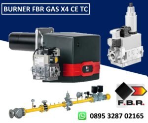 BURNER FBR GAS X4 TC + RAMPA R. CE D1 1/4"-S