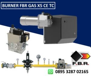 BURNER FBR GAS X5 TC + RAMPA R. CE D1"-S