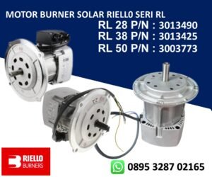 MOTOR BLOWER BURNER RIELLO RL 28, RL, 38, RL 50