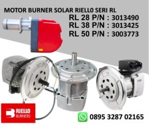 SPESIFIKASI MOTOR BURNER RIELLO RL 28, RL, 38, RL 50