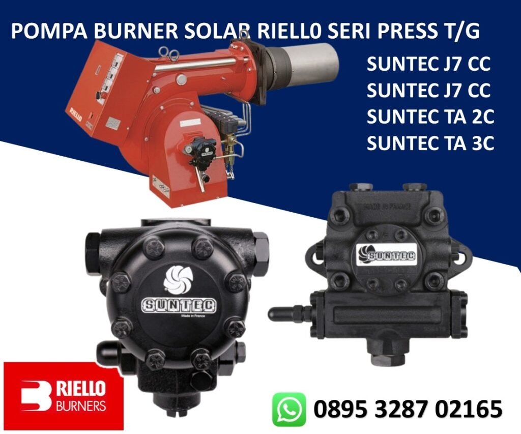 POMPA BURNER SOLAR RIELL0 SERI PRESS TG THREE STAGE