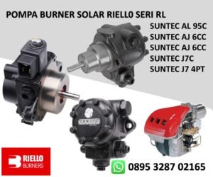 TYPE POMPA DAN SPESIFIKASI BURNER RIELLO RL