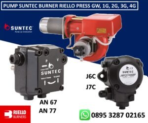 POMPA SOLAR MEREK SUNTEC - BURNER RIELLO PRESS G