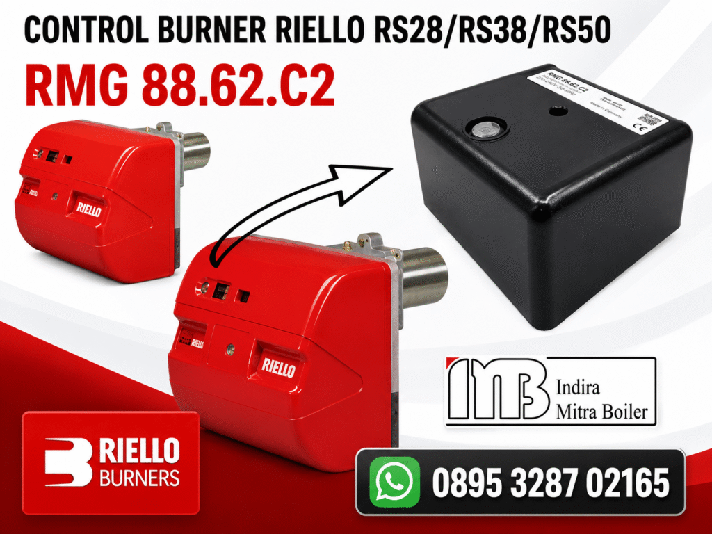 CONTROL GAS BURNER RIELLO RS28/ RS38/ RS50 RMG 88.62.C2 (SIEMENS)