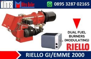 BURNER RIELLO DUAL FUEL GI/EMME 2000
