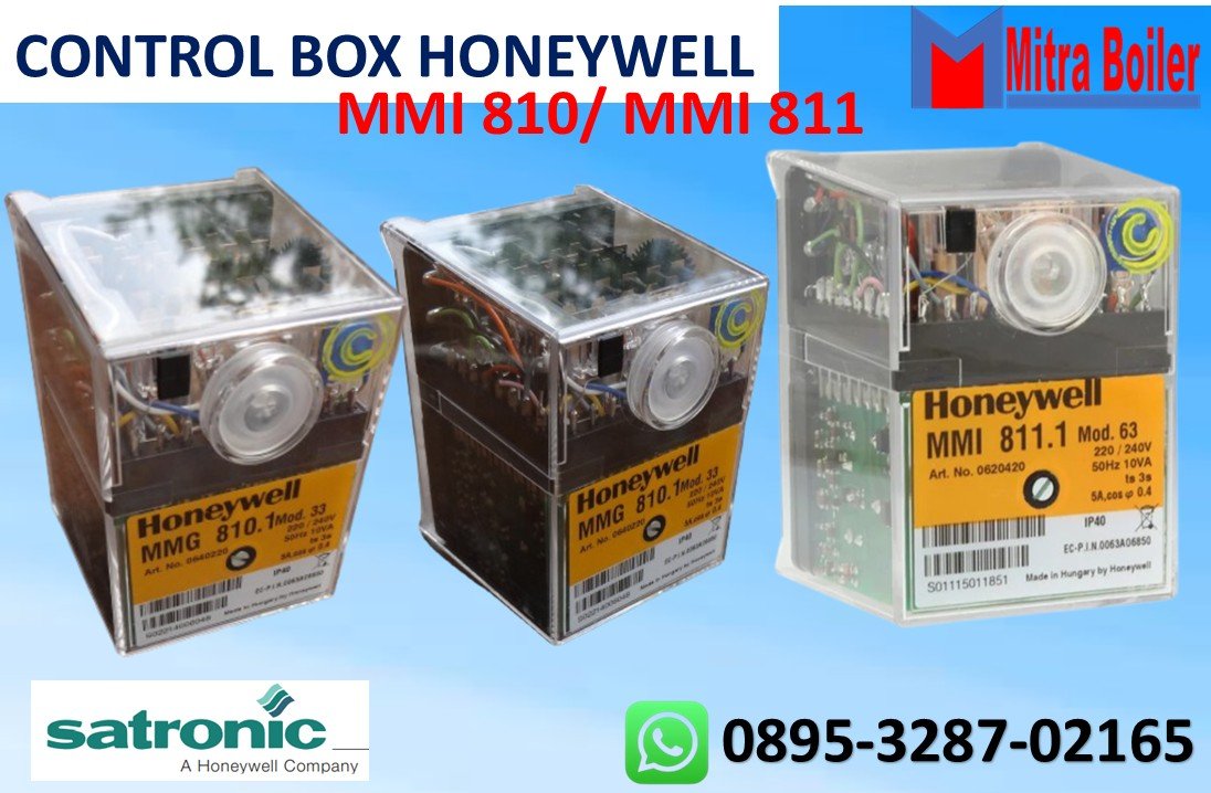 CONTROL BURNER SATRONIC/HONEYWELL MMI 810/ MMI 811