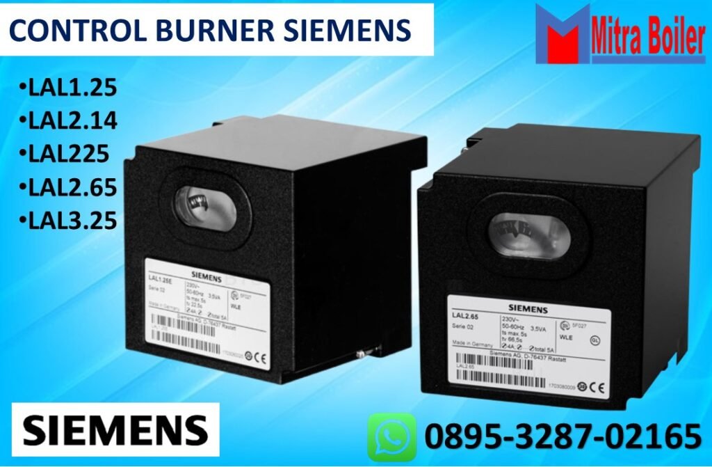 CONTROL BURNER SIEMENS LAL 1