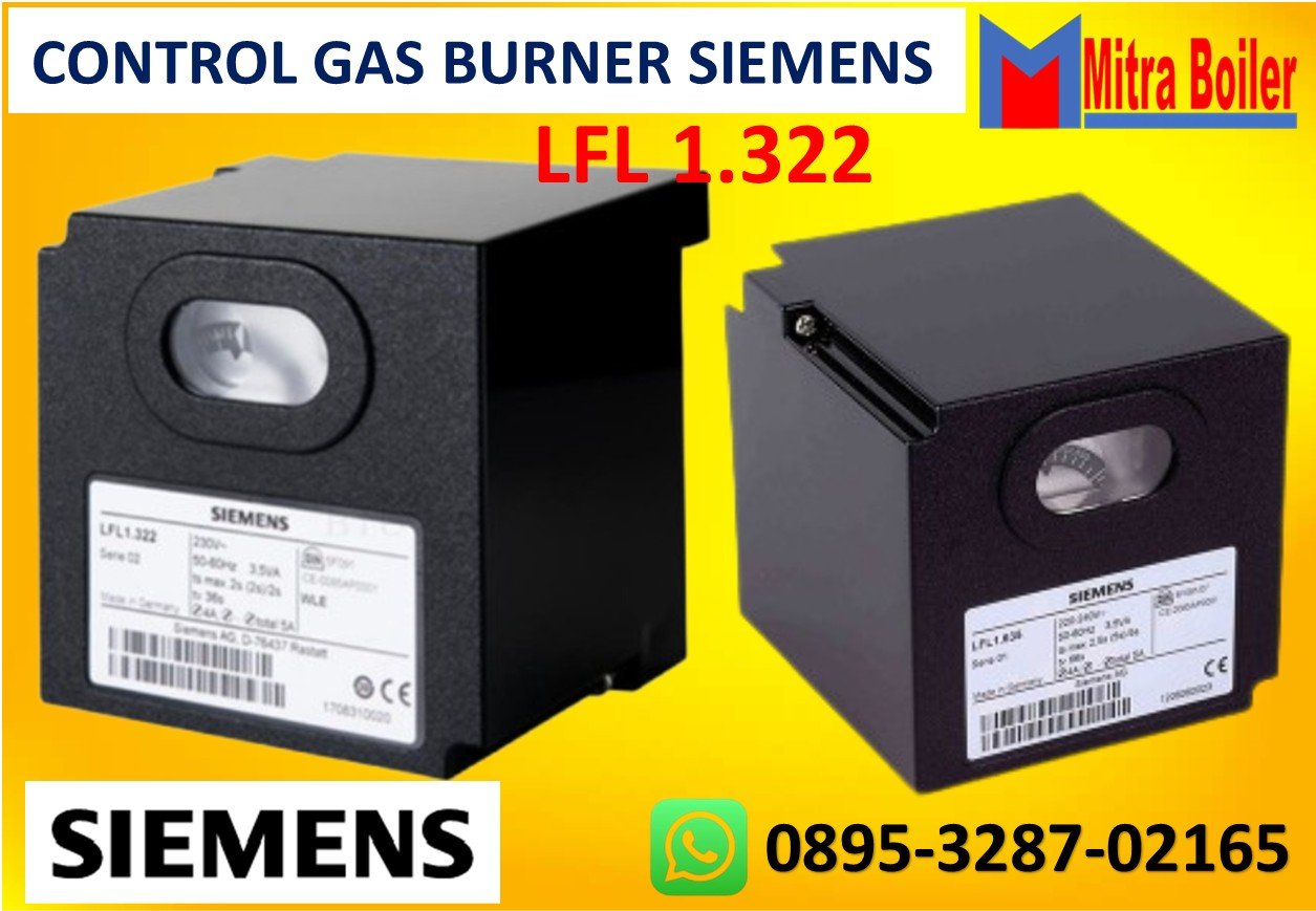 DATA TEKNIS CONTROL SIEMENS LFL 1.322