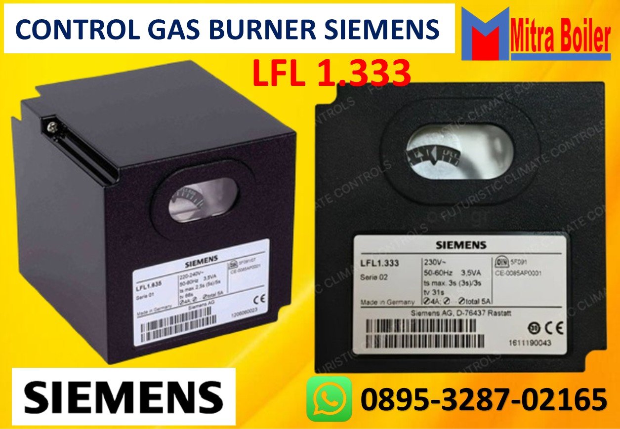 CONTROL GAS BURNER SIEMENS LFL 1.333