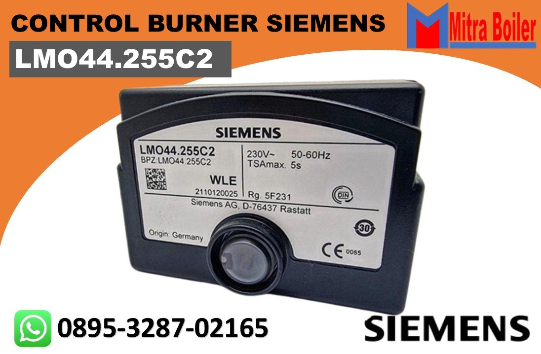 JUAL CONTROL BURNER SIEMENS LMO44.255C2
