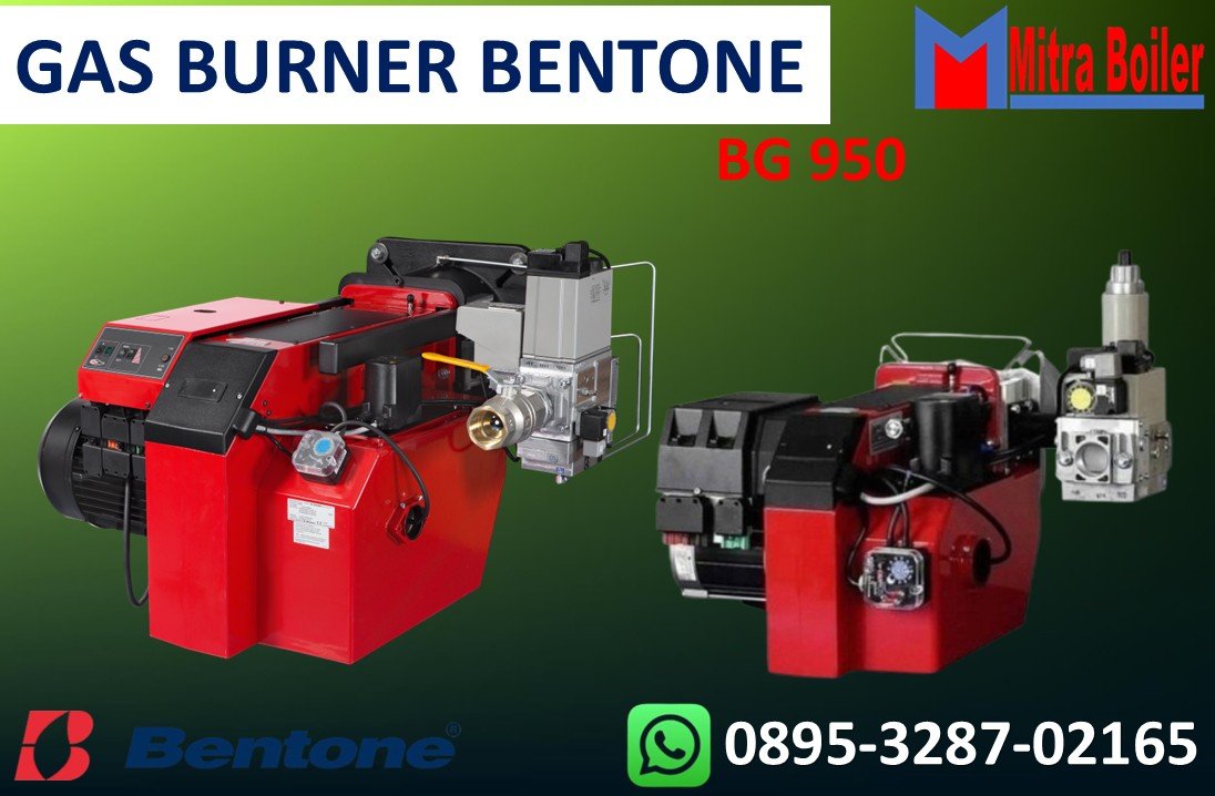 SPESIFIKASI BURNER GAS - BENTONE BG 950