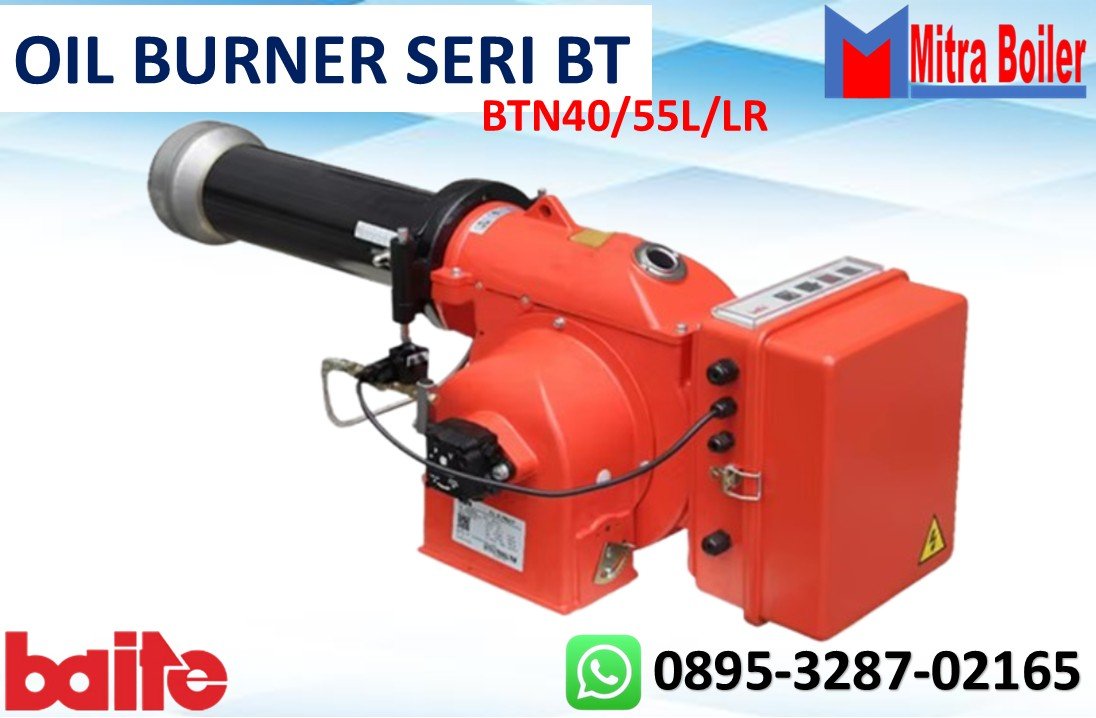 BT40/55L/LR Pembakar Minyak Ringan Satu/Dua Tahap