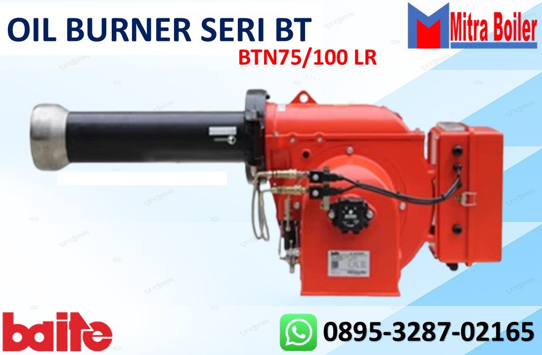 BT75/100 LR Pembakar Minyak Ringan Dua Tahap