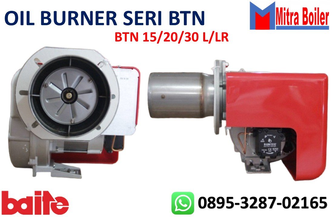 BTN15/20/30L/LR Pembakar Minyak Ringan Satu/Dua Tahap