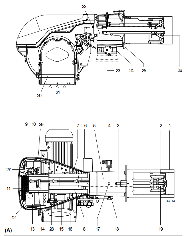 DESKRIPSI RIELLO RS 250 (2.300.000 KCAL)
