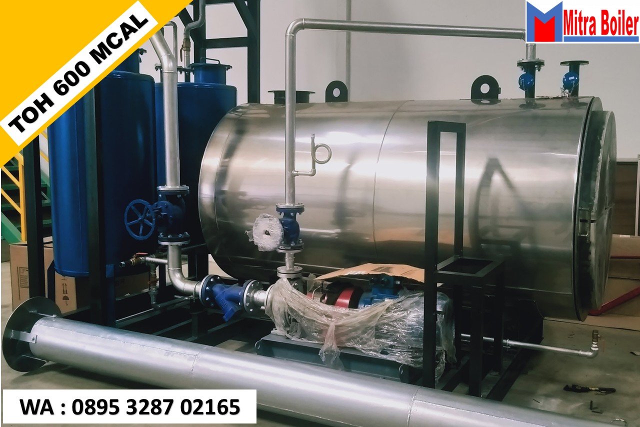 DESAIN THERMAL OIL HEATER - TOH 600.000 KCAL/JAM