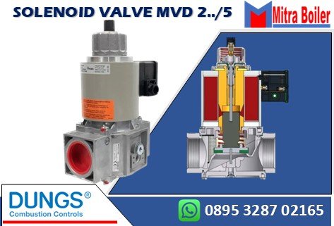JUAL SOLENOID VALVE GAS SINGLE STAGE MVD 2.. 5