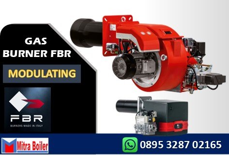 JUAL GAS BURNER FBR MODULATING