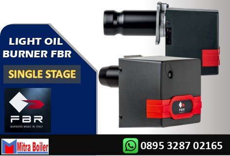 LIGHT OIL BURNER FBR SINGLE STAGE