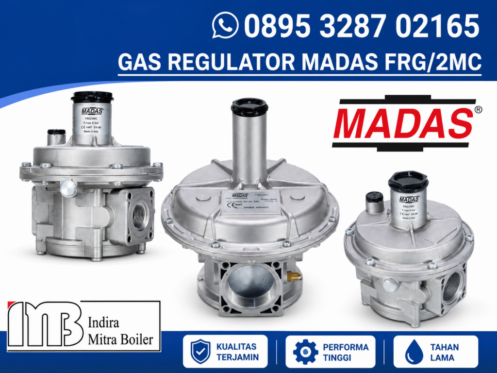 GAS REGULATOR MADAS FRG/2MC DN 25 – DN 100