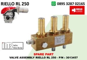 JUAL VALVE ASSEMBLY RIELLO RL 250 - P/N : 3013457