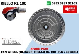JUAL FAN WHEEL (BLOWER) RIELLO RL 100 - P/N : 3003964
