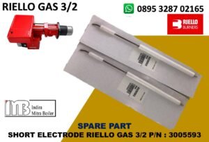 JUAL SHORT ELECTRODE RIELLO GAS 3/2 P/N : 3005593