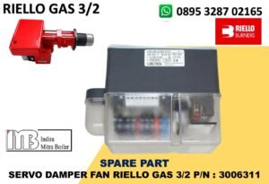 JUAL SERVO DAMPER FAN RIELLO GAS 3/2 P/N : 3006311