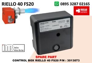 JUAL CONTROL BOX RIELLO 40 GS20 P/N : 3013073