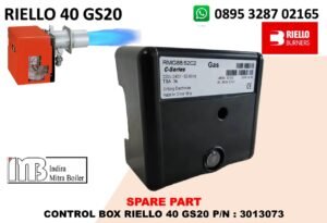 JUAL CONTROL BOX RIELLO 40 GS20 P/N : 3013073