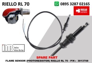 JUAL FLAME SENSOR (PHOTORESISTOR) RIELLO RL 70 - P/N :  3013708