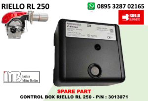 JUAL CONTROL BOX RIELLO RL 250 - P/N : 3013071