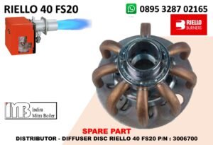 JUAL DISTRIBUTOR - DIFFUSER DISC RIELLO 40 FS20 P/N : 3006700