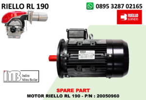 JUAL MOTOR RIELLO RL 190 - P/N : 20050960