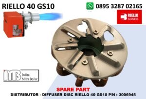 JUAL DISTRIBUTOR - DIFFUSER DISC RIELLO 40 GS10 P/N : 3006945
