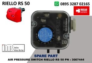 JUAL AIR PRESSURE SWITCH RIELLO RS 50 PN : 3007444