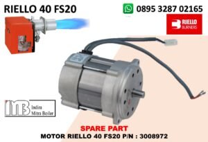 JUAL MOTOR RIELLO 40 FS20 P/N : 3008972