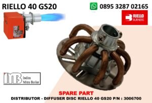 JUAL DISTRIBUTOR - DIFFUSER DISC RIELLO 40 GS20 P/N : 3006700