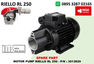 JUAL MOTOR PUMP RIELLO RL 250 - P/N : 3013829