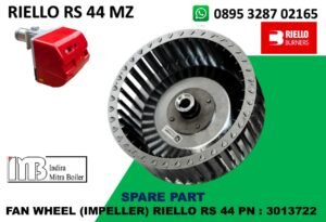 JUAL FAN WHEEL (IMPELLER) RIELLO RS 44 MZ PN : 3013722