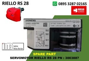 jual SERVOMOTOR RIELLO RS 28 PN : 3003887