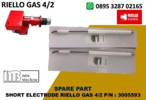 JUAL SHORT ELECTRODE RIELLO GAS 4/2 P/N : 3005593