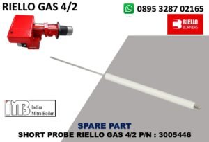 JUAL SHORT PROBE RIELLO GAS 4/2 P/N : 3005446