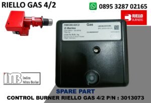 JUAL CONTROL BURNER RIELLO GAS 4/2 P/N : 3013073
