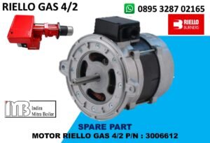 JUAL MOTOR RIELLO GAS 4/2 P/N : 3006612