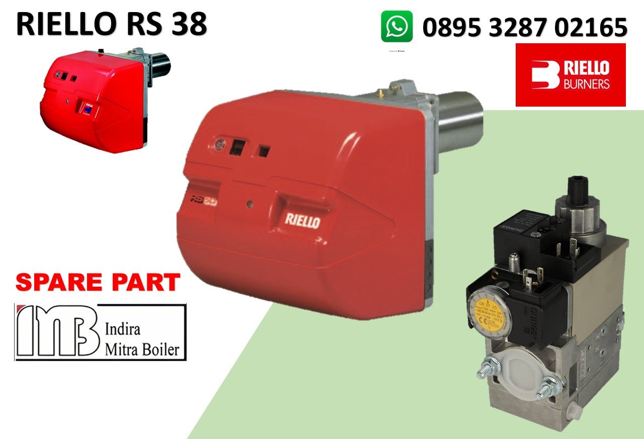 JUAL SPARE PART GAS BURNER RIELLO RS 38