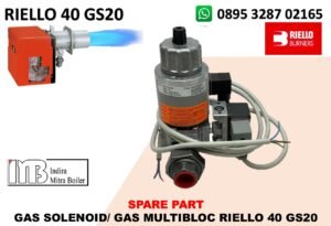 JUAL GAS SOLENOID/ GAS MULTIBLOC RIELLO 40 GS20
