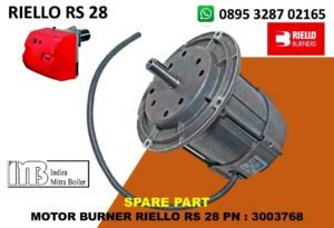 jual MOTOR BURNER RIELLO RS 28 PN : 3003768