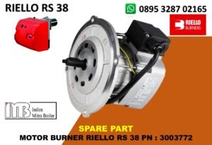 JUAL MOTOR BURNER RIELLO RS 38 PN : 3003772